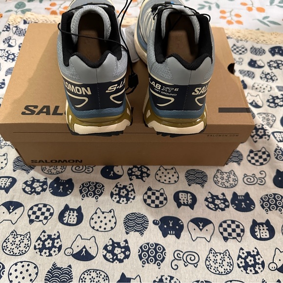 Salomon Xt-6 Series Retro Functional Running Shoes, Blue - Picture 4 of 7